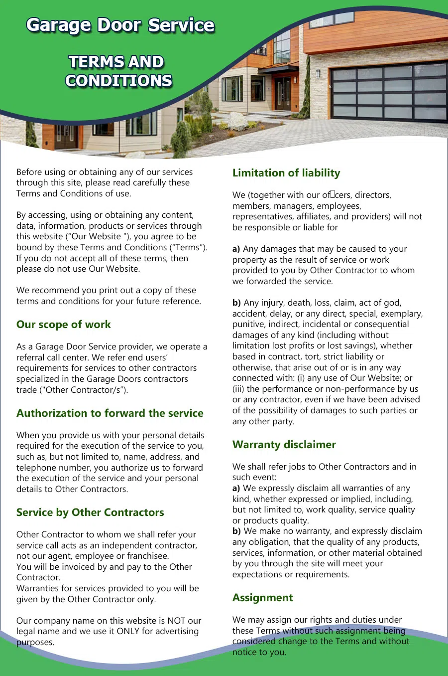 Neighborhood Garage Door North Ridgeville, OH 440-459-0647